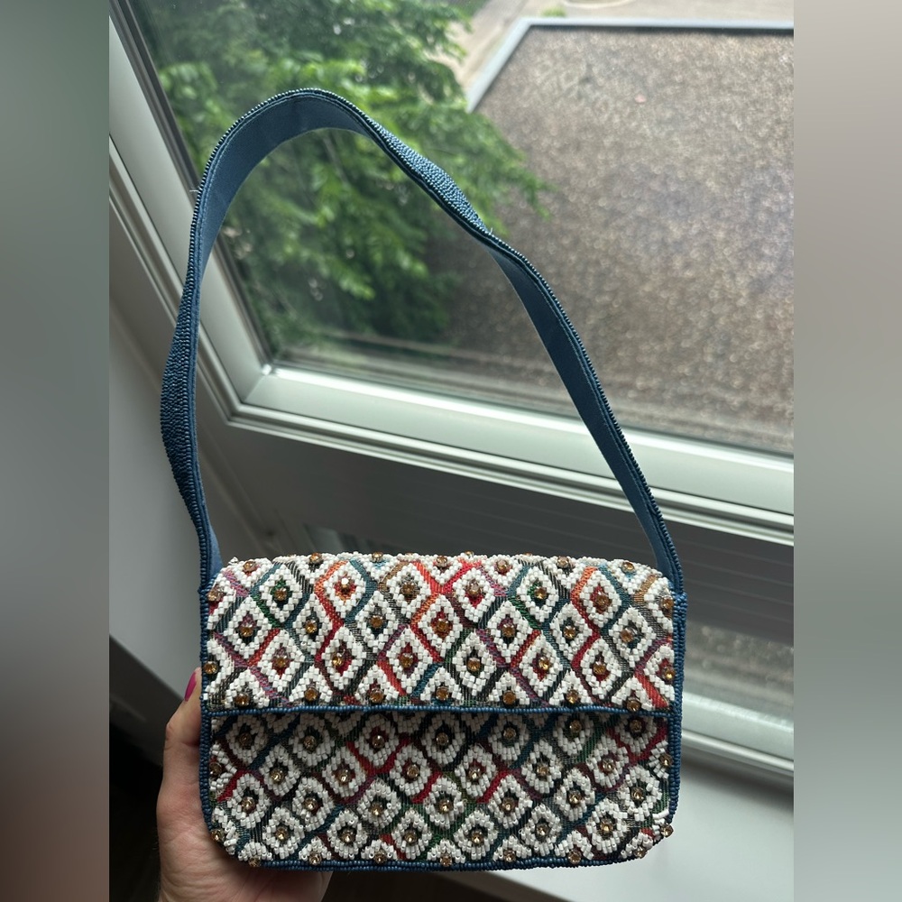 Fiona Beaded Bag Blossom Edition Maeve/ Anthropologie